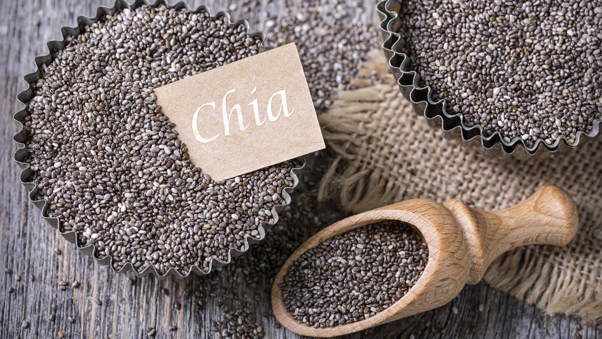 Hạt chia không chỉ giúp đẹp da mà còn giảm cân 